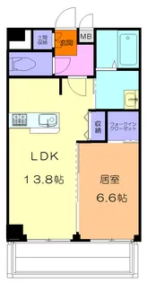 (仮称)大明ビル【2階】の間取り