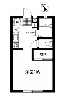 ハーモニー【1階】の間取り