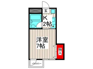 セレナヴィ-タ竹の塚【2階】の間取り