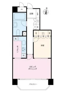朝日目黒マンション【5階】の間取り