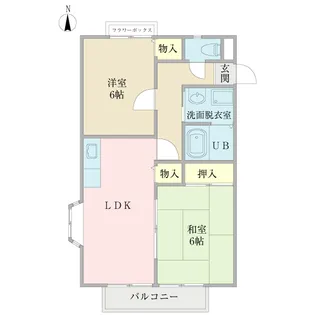 SUN・STAGE池ノ端3番館【1階】の間取り