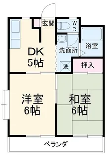 ツインKG【2階】の間取り