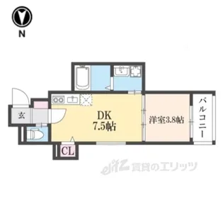 FASECIARAPIDE【2階】の間取り