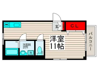 グランドメルシー西新井本町【1階】の間取り