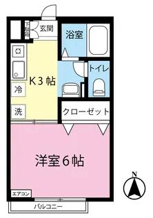 クレール目黒【2階】の間取り