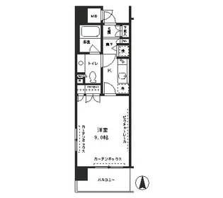 クラッサ元住吉【2階】の間取り