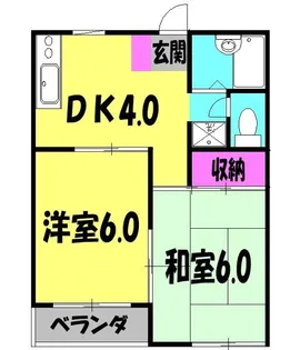 パロアルト【1階】の間取り