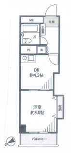 パサニアガーデン目白台【2階】の間取り