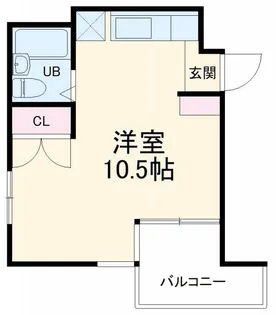サンフラッツ稲毛【1階】の間取り