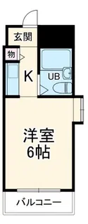 ドール青峰通【5階】の間取り