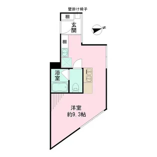 KOSTIC KAMATA【2階】の間取り