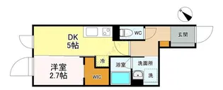 デュオメゾン横浜【3階】の間取り