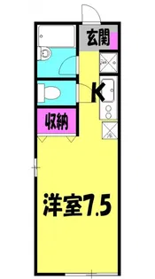 クレスト田町【2階】の間取り