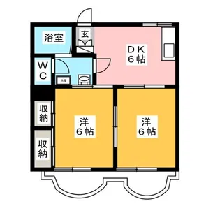 メゾンM【2階】の間取り