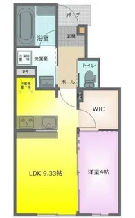 グランツリー連取 南棟【1階】の間取り