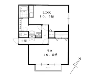 ローレルハイツ【2階】の間取り