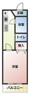 アリビオ太田【1階】の間取り