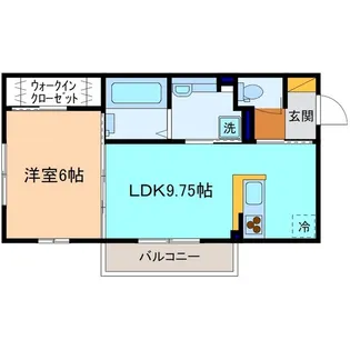 ポンパブランカ14【3階】の間取り