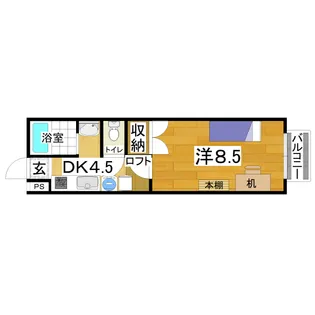 グリーンヒル【2階】の間取り