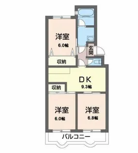 第2キクスイビル【4階】の間取り