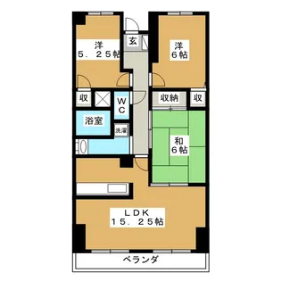 INSURANCE BLDG.XIII【4階】の間取り