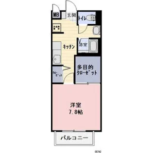 ルティエール【1階】の間取り