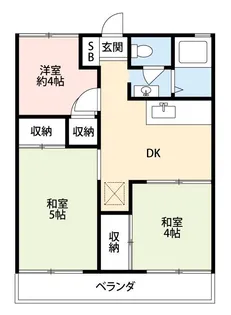 サンハイム(平塚)【1階】の間取り