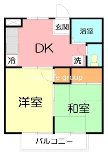 ハイツシュガー【1階】の間取り