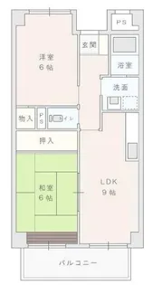 Y’sハイム【2階】の間取り