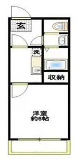 神奈川県平塚市万田【アパート】の間取り