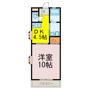 ラフィーネ・メゾン【3階】の間取り