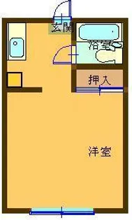 スカイハイツかみしばB棟【2階】の間取り