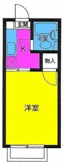ジュネス湘南台【1階】の間取り