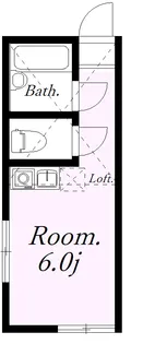 ユナイト上大岡マークエスター【2階】の間取り