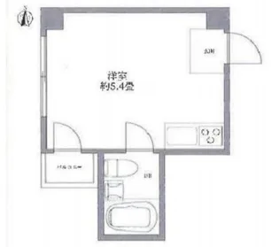 メゾン・ド・オルム【6階】の間取り