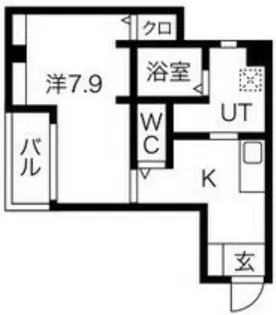 大阪府堺市堺区錦綾町2【マンション】の間取り