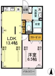 D−Ⅱ【2階】の間取り