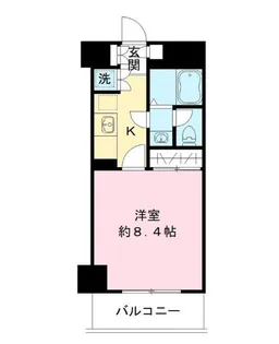 コーポ芝公園【4階】の間取り