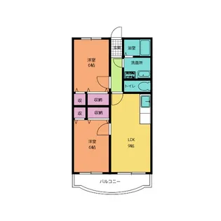 アーバンコートII【2階】の間取り
