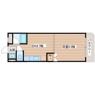 小松島アベニュー【2階】の間取り