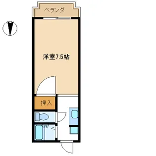 サンセゾン【3階】の間取り
