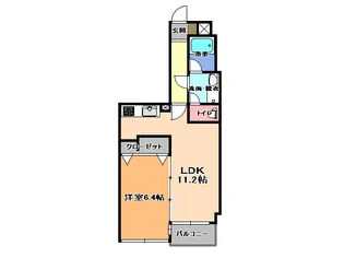 プライマージュ【6階】の間取り