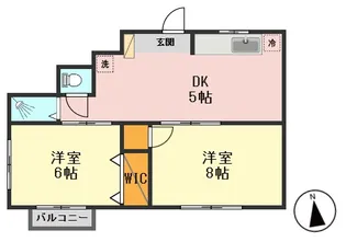 東京都葛飾区亀有3【マンション】の間取り