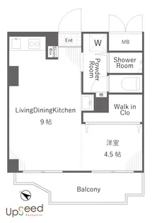ヴィラ井荻【4階】の間取り