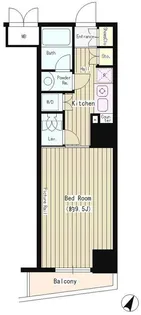 N35 EAST【9階】の間取り