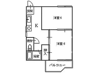 グレース青葉【2階】の間取り