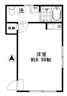 クレールT・T【1階】の間取り