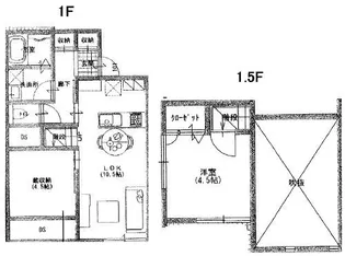 ベルブラン【1階】の間取り