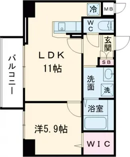 GOTOビルディング【7階】の間取り