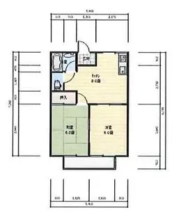 ピーチハウス【1階】の間取り